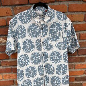 Howler Bros Monoloha Men's M Short Sleeve Button Up Camp Hawaiian Casual Shirt